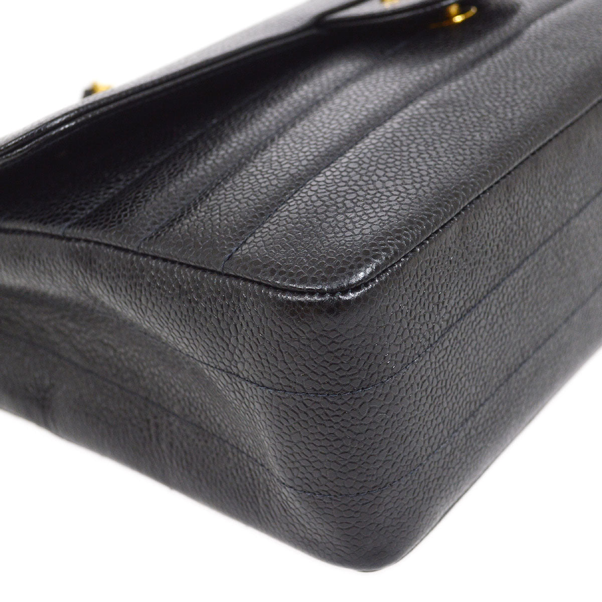 CHANEL 1994-1996 Large Horizontal Classic Single Flap 24842