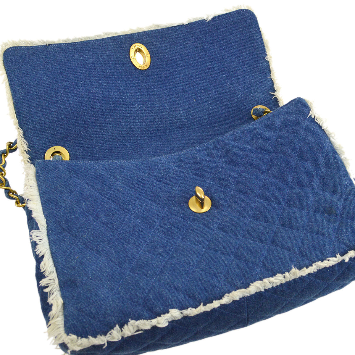 CHANEL 1991-1994 Big CC Maxi Straight Flap 55605