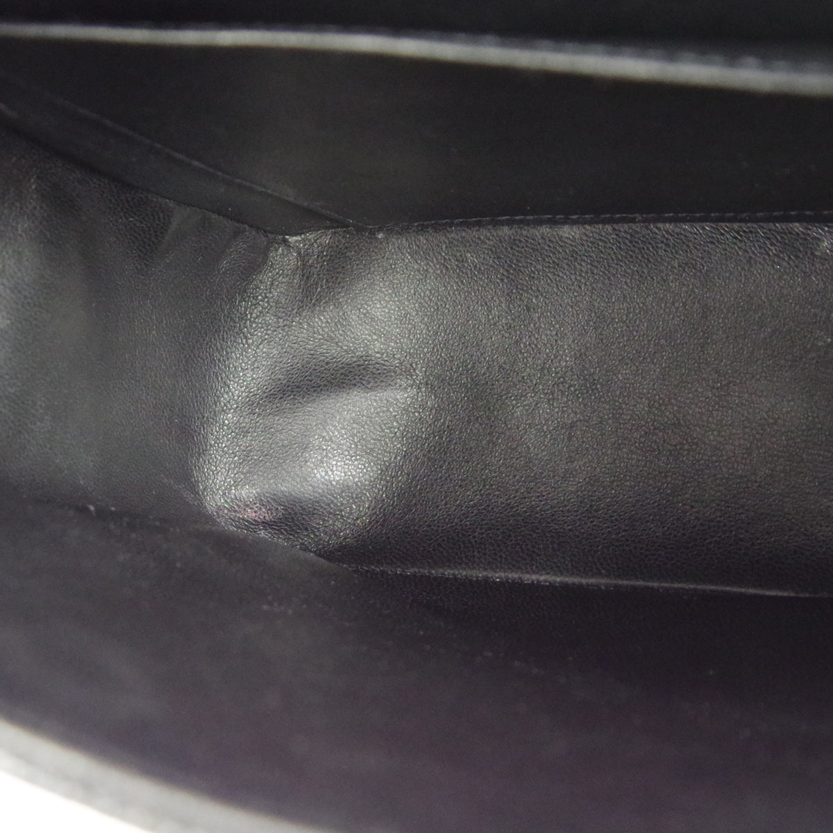 CHANEL 2000-2001 Classic Flap Jumbo SHW Black Caviar 27053