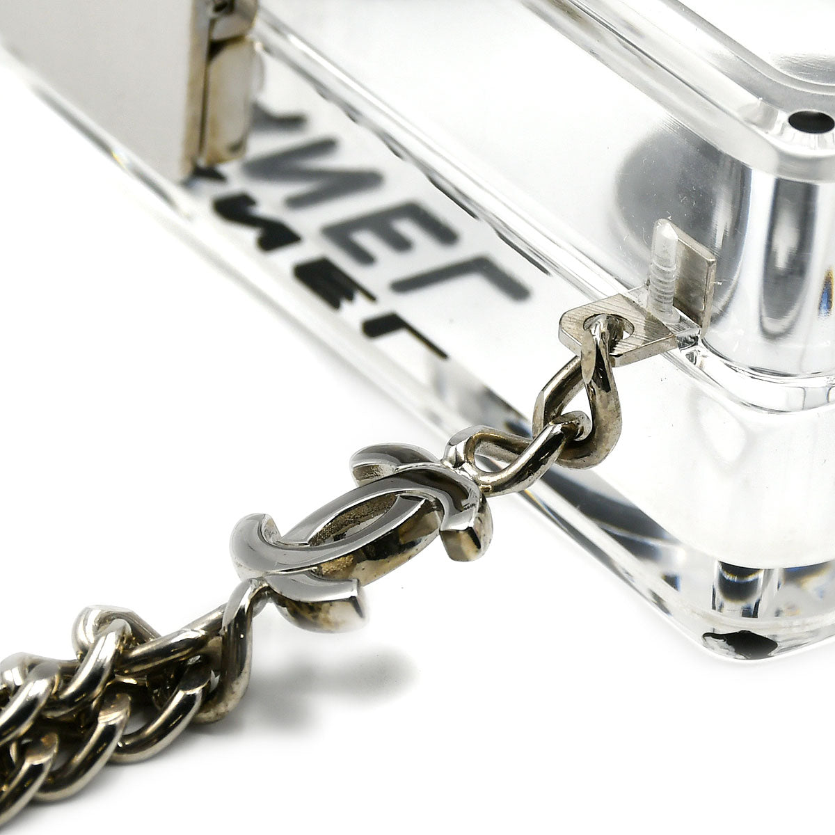 CHANEL * 2004 Cassette Tape Clutch Bag 66480
