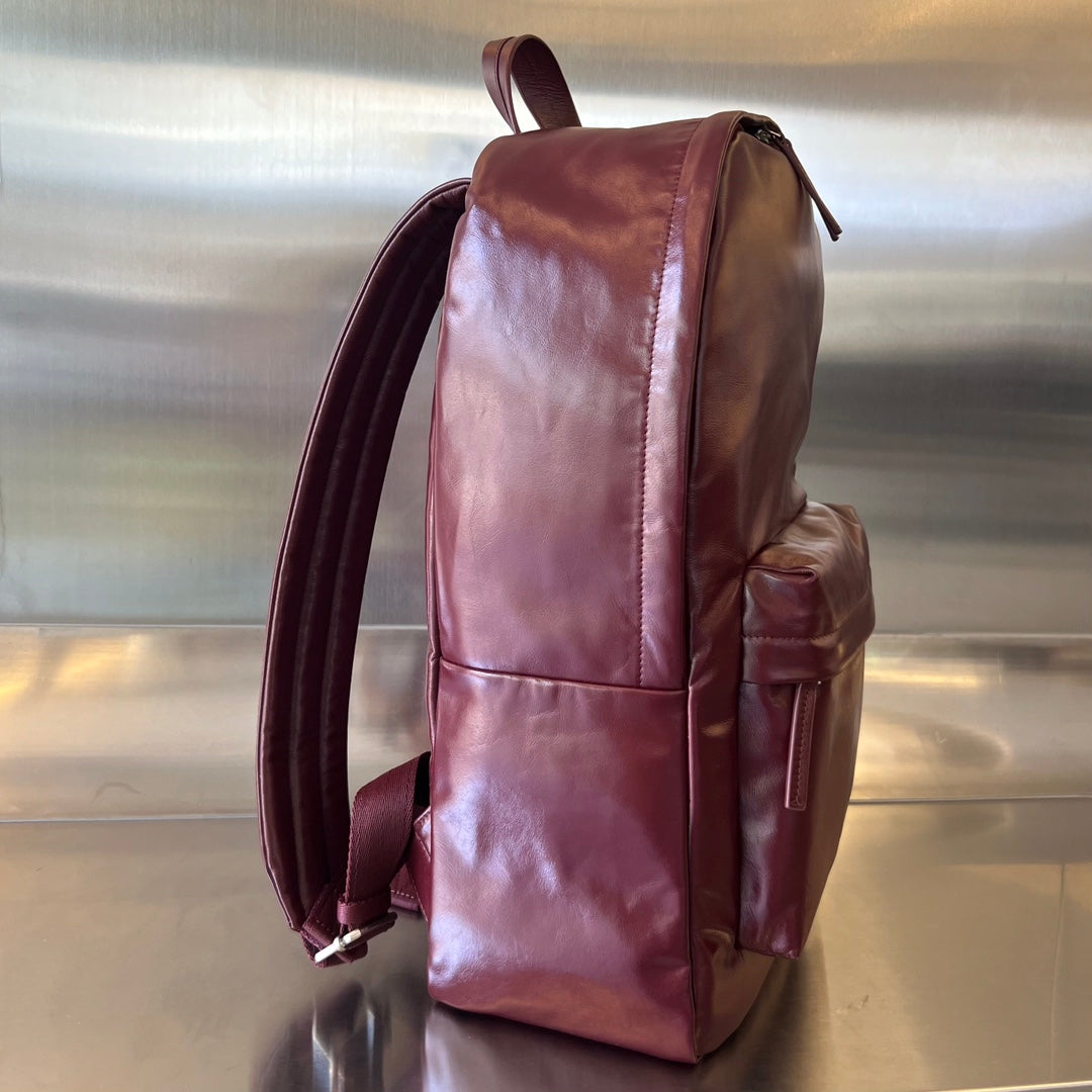 Luxury Bottega Veneta MEDIUM ARCHETYPE 46 BAROLO LAMBSKIN BACKPACK