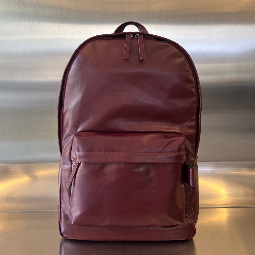 Luxury Bottega Veneta MEDIUM ARCHETYPE 46 BAROLO LAMBSKIN BACKPACK