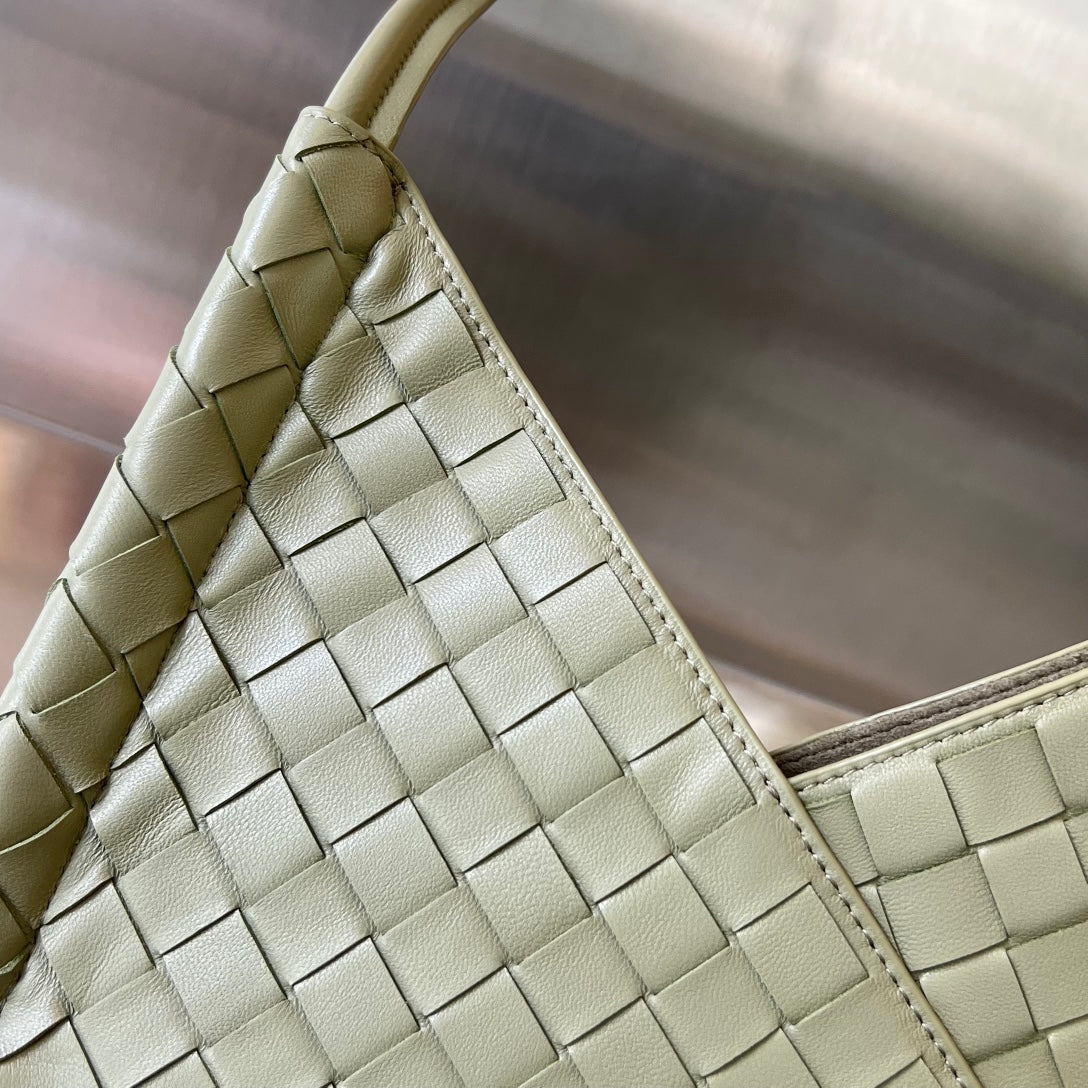 Luxury Bottega Veneta MINI SOLSTICE 30 SARDINE GREY LAMBSKIN
