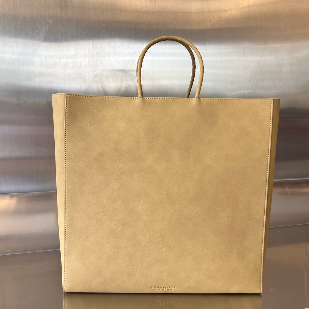 Luxury Bottega Veneta MEDIUM 32 BROWN BAG KRAFT CALFSKIN