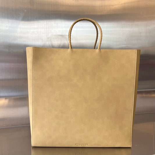 Luxury Bottega Veneta MEDIUM 32 BROWN BAG KRAFT CALFSKIN