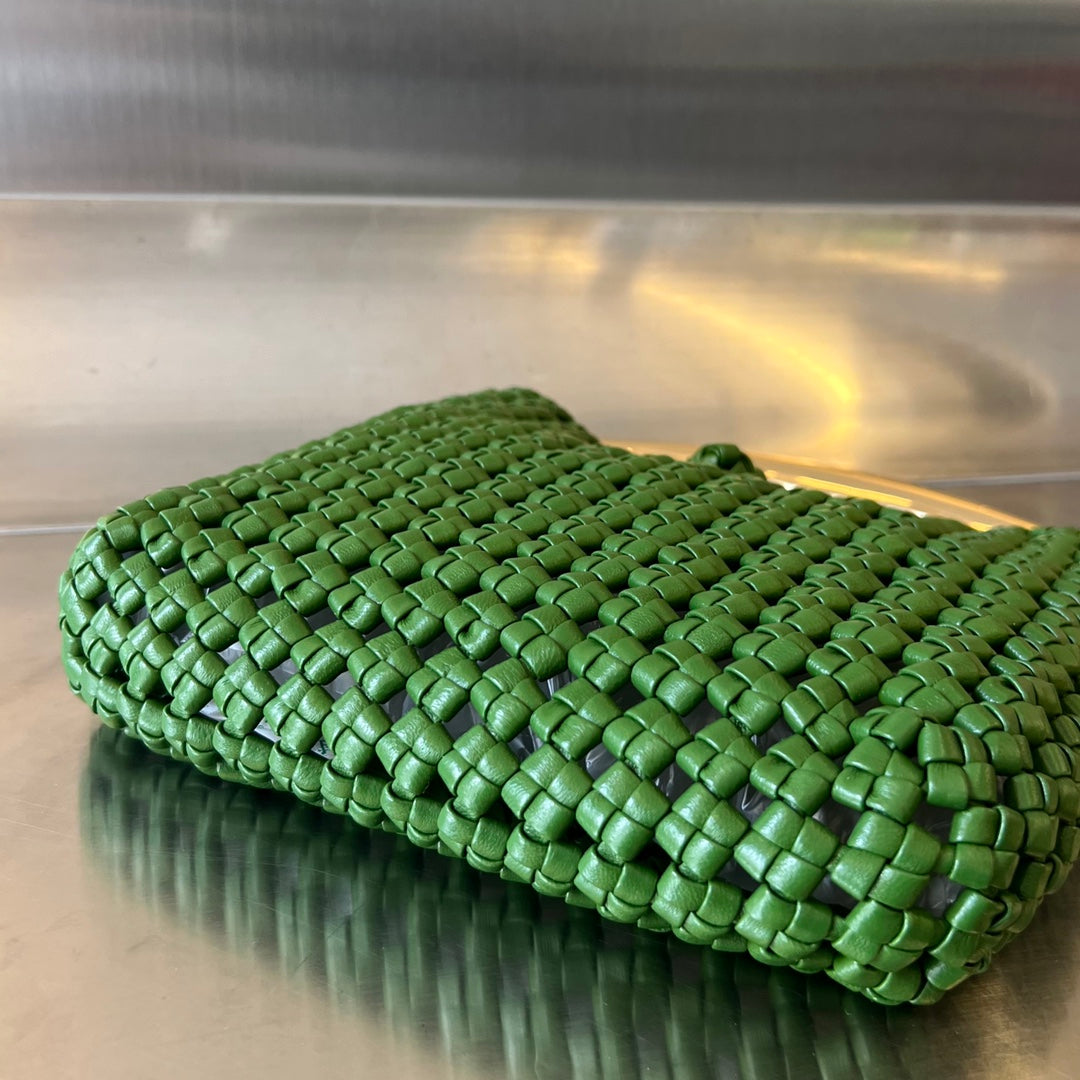 Luxury Bottega Veneta SARDINE 29 BAG IN GREEN LAMBSKIN