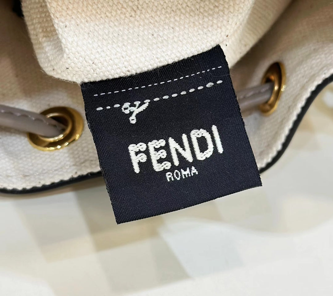 Luxury FendiMON TRESOR 18 WITH FF MOTIF IN MULTICOLOR JACQUARD FABRIC