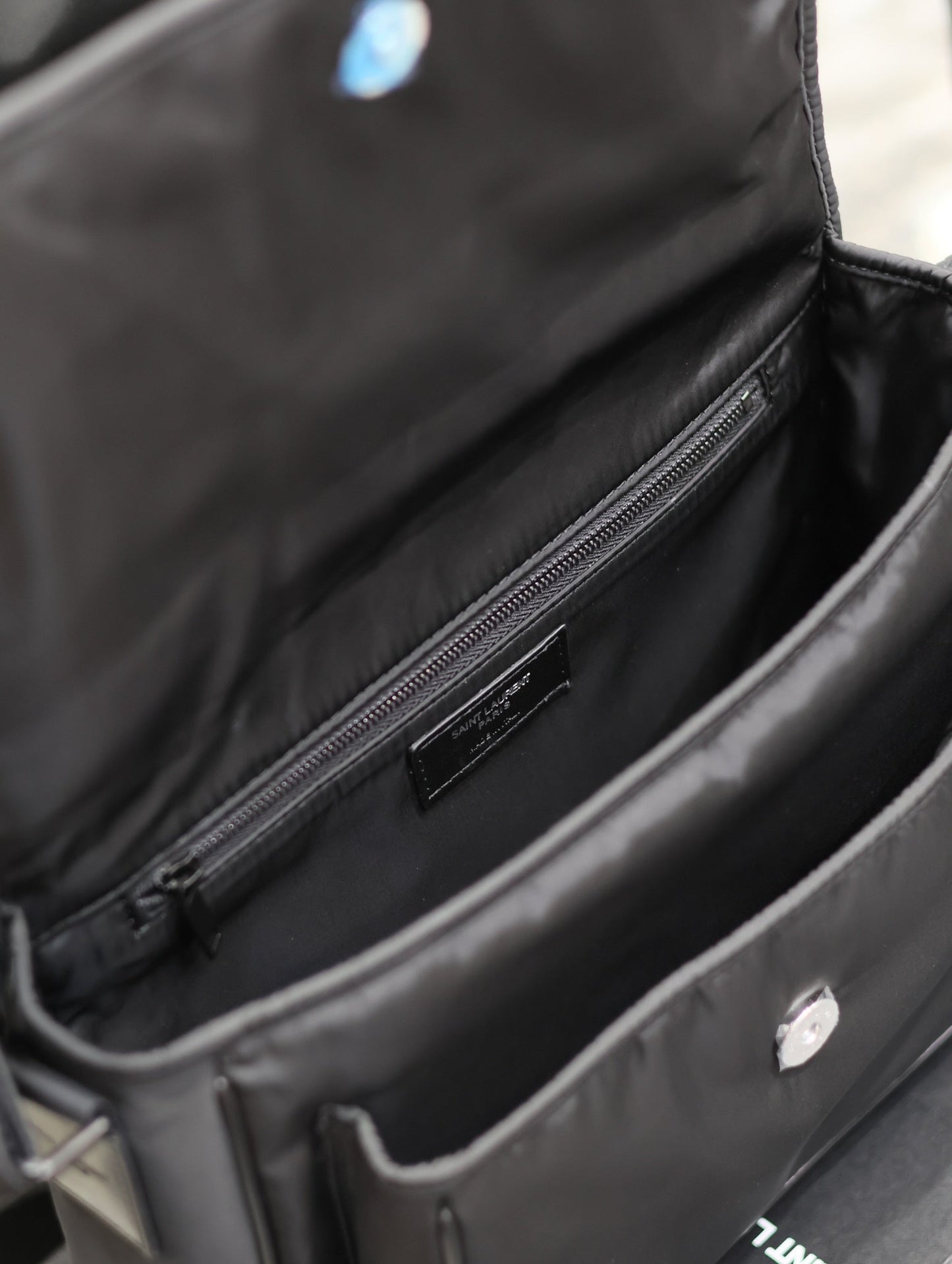 Luxury Saint Laurent NIKI MEDIUM 28 IN BLACK NYLON
