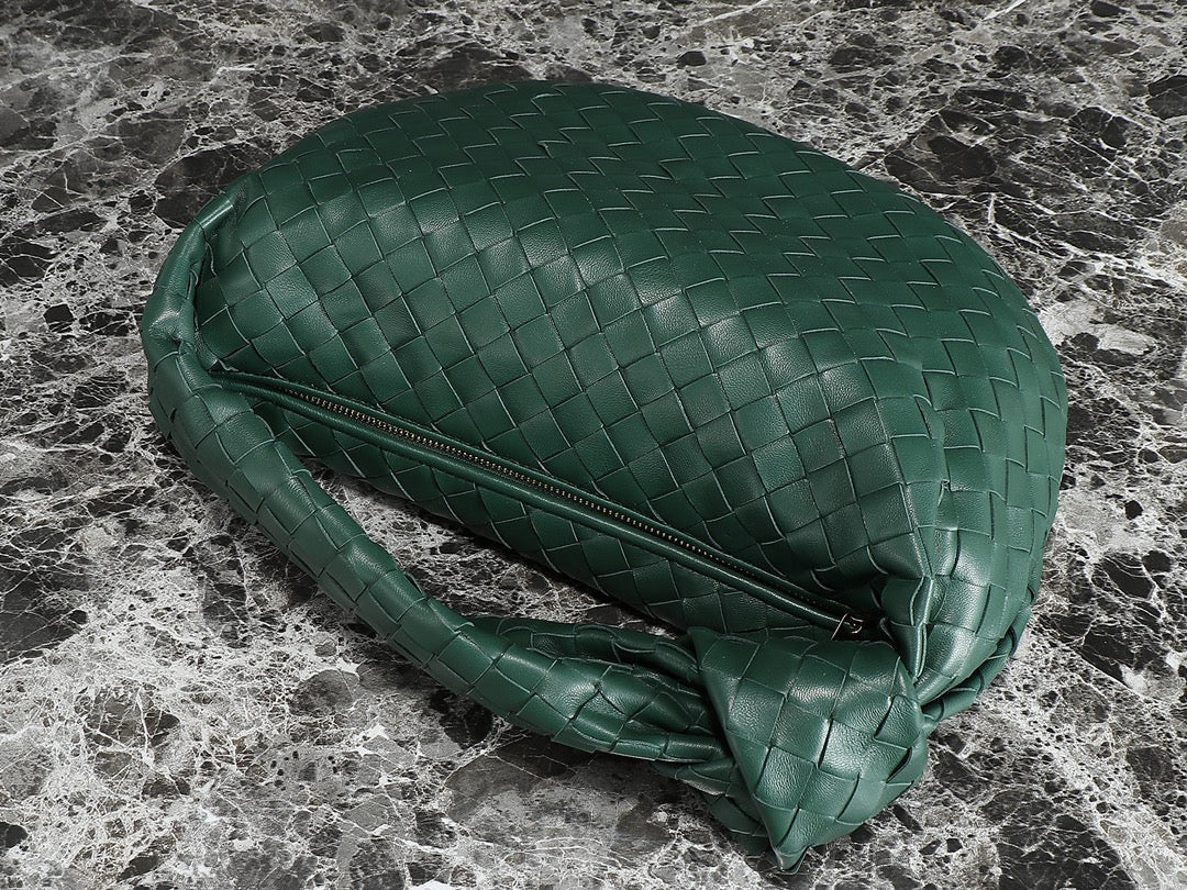 Luxury Bottega Veneta bv teen jodie 36cm dark green lambskin