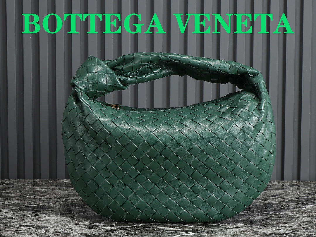 Luxury Bottega Veneta bv teen jodie 36cm dark green lambskin