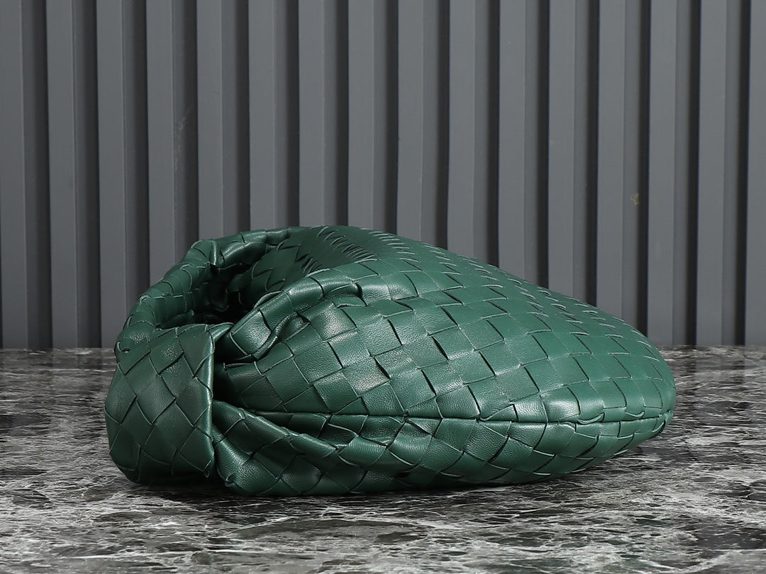 Luxury Bottega Veneta bv teen jodie 36cm dark green lambskin