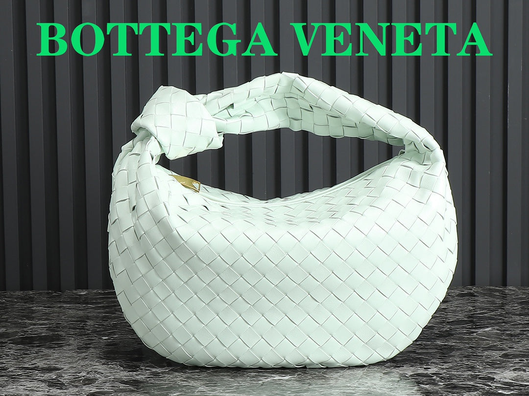 Luxury Bottega Veneta bv teen jodie 36cm light cloud blue lambskin