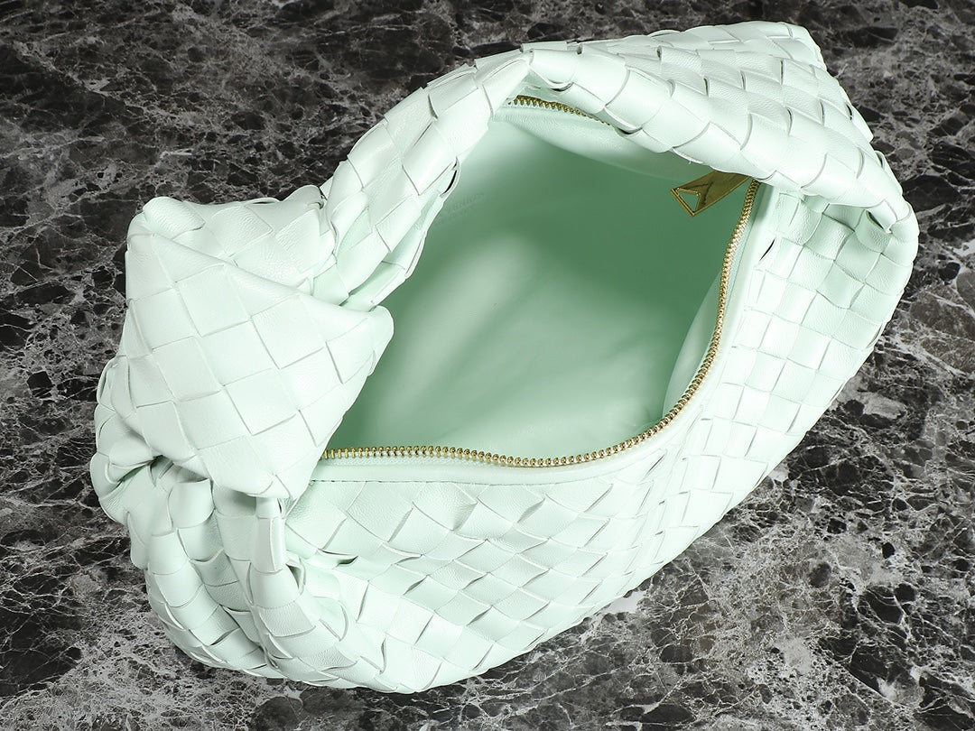Luxury Bottega Veneta bv teen jodie 36cm light cloud blue lambskin