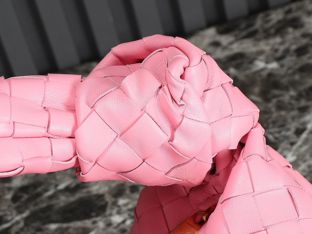 Luxury Bottega Veneta bv teen jodie 36cm pink lambskin