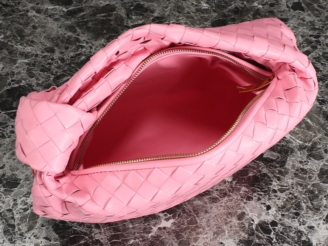 Luxury Bottega Veneta bv teen jodie 36cm pink lambskin