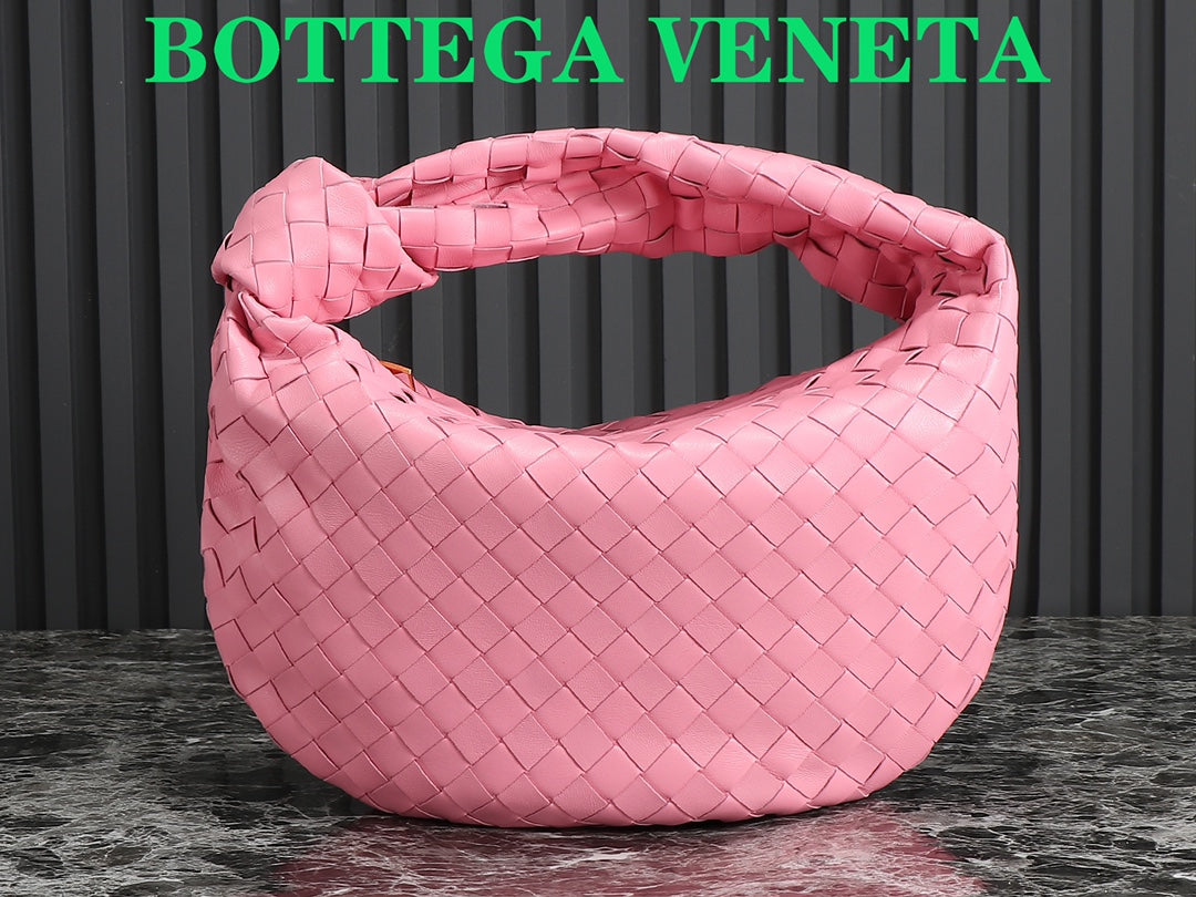 Luxury Bottega Veneta bv teen jodie 36cm pink lambskin