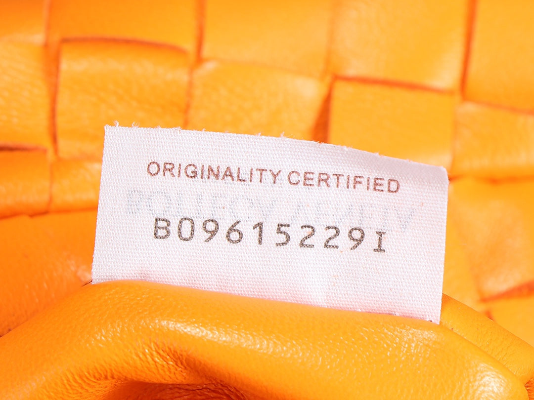 Luxury Bottega Veneta bv teen jodie 36cm orange lambskin
