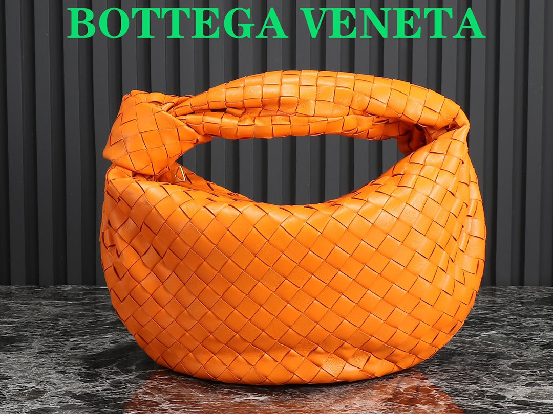 Luxury Bottega Veneta bv teen jodie 36cm orange lambskin
