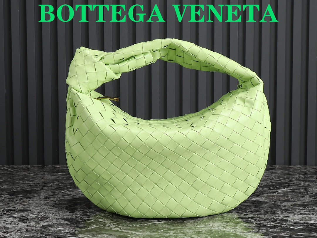 Luxury Bottega Veneta bv teen jodie 36cm light green lambskin