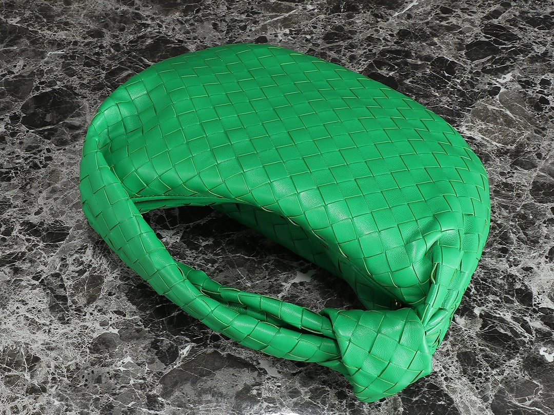 Luxury Bottega Veneta bv teen jodie 36cm green lambskin