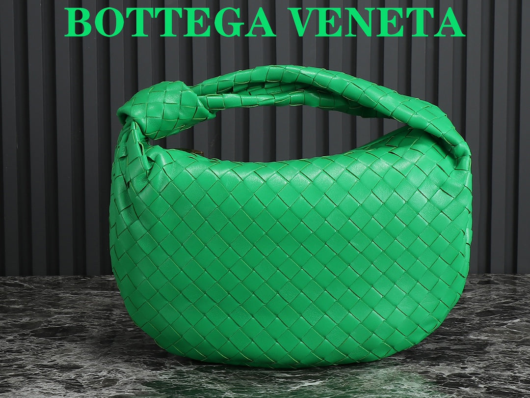 Luxury Bottega Veneta bv teen jodie 36cm green lambskin
