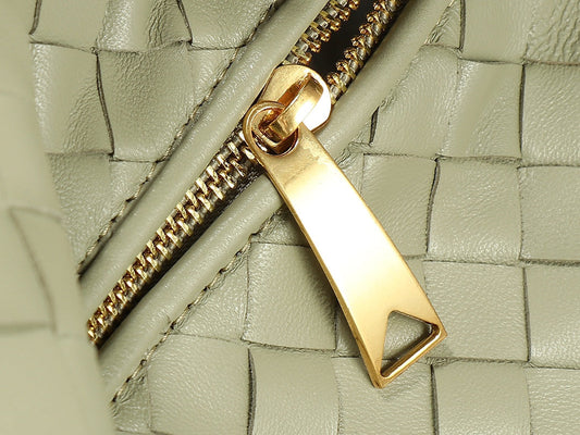 Luxury Bottega Veneta bv teen jodie 36cm khaki lambskin