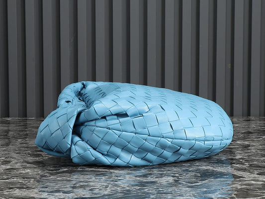 Luxury Bottega Veneta bv teen jodie 36cm ocean blue lambskin