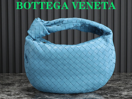 Luxury Bottega Veneta bv teen jodie 36cm ocean blue lambskin