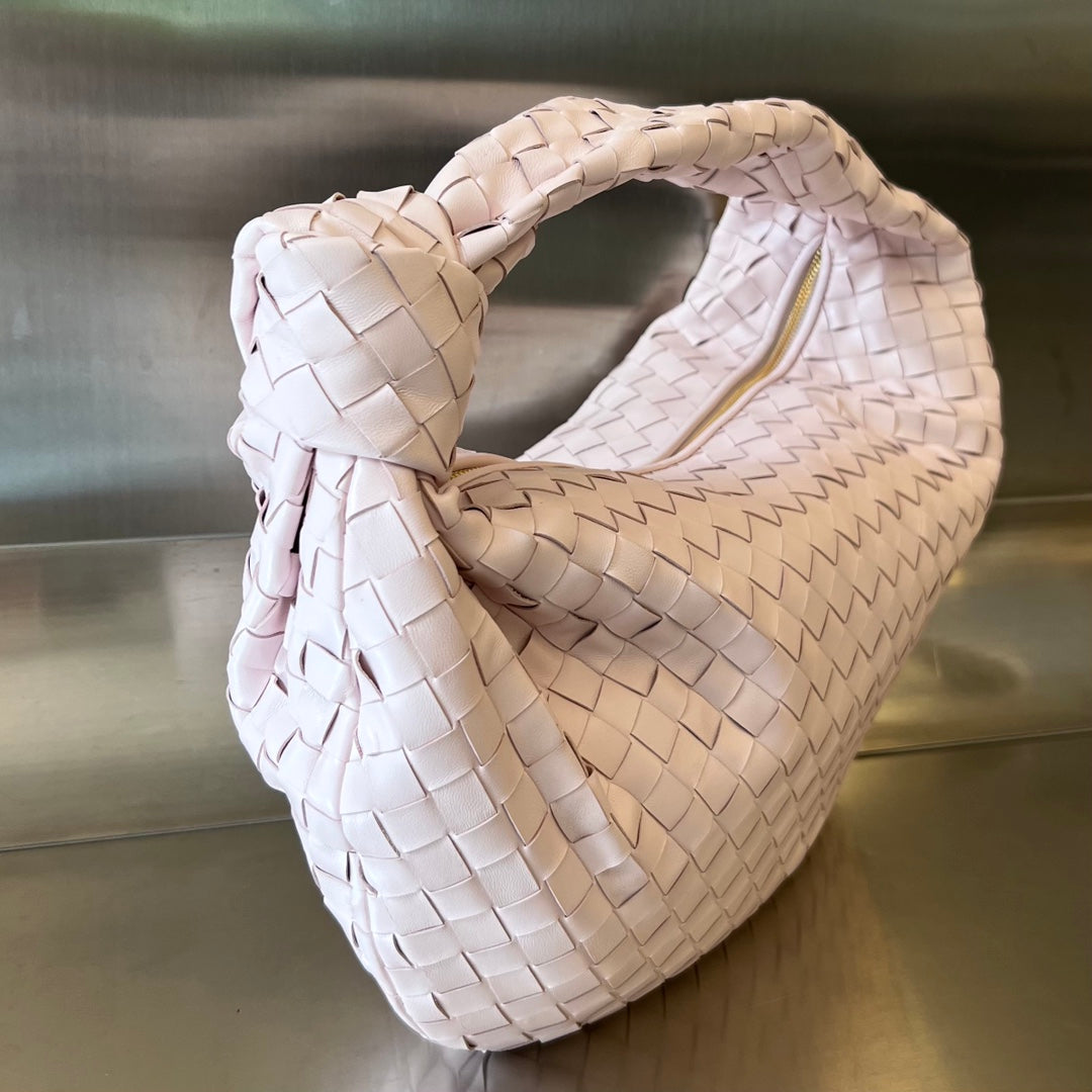 Luxury Bottega Veneta SMALL JODIE 48 LIGHT PINK CALFSKIN