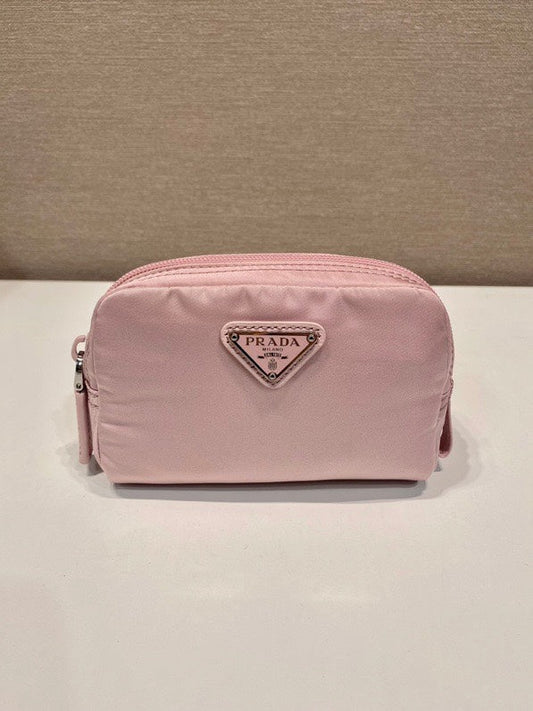 Luxury PradaCLUTCH 12 IN LIGHT PINK RE-NYLON