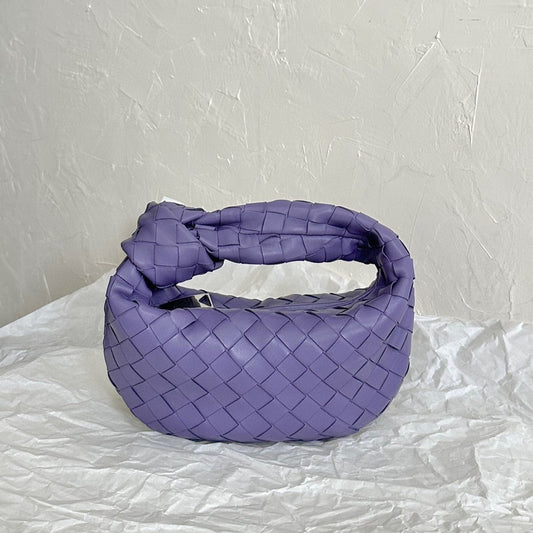 Luxury Bottega Veneta mini jodie 28 purple lambskin