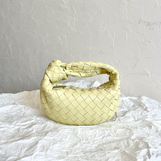 Luxury Bottega Veneta mini jodie 28 lime lambskin