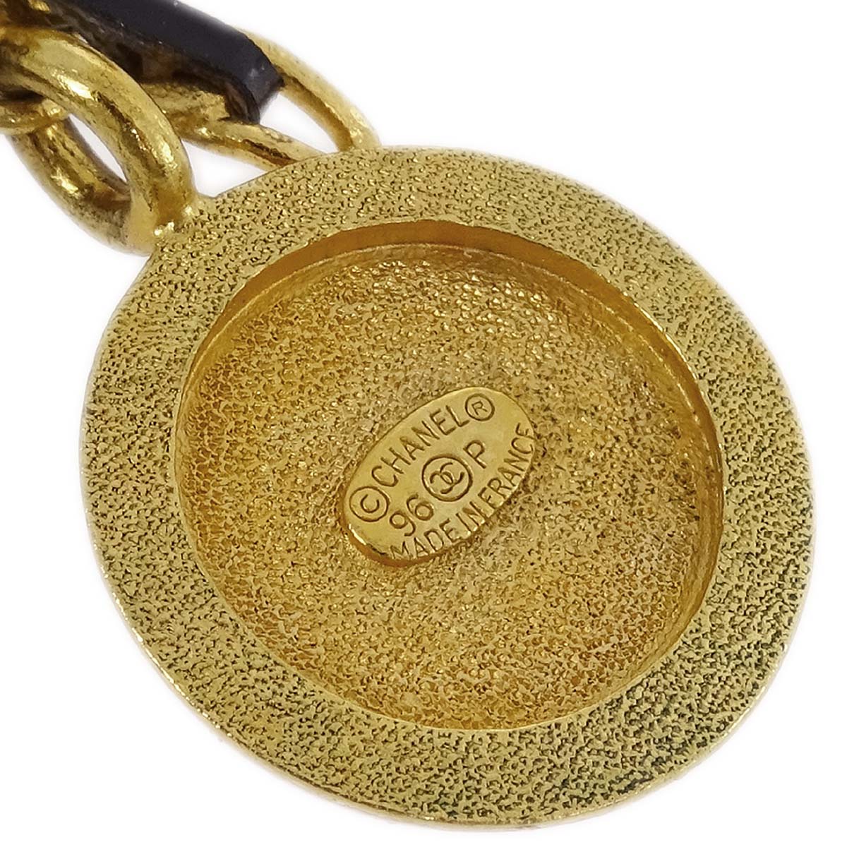 Luxury Chanel 1996 Crystal & Gold Medallion Choker