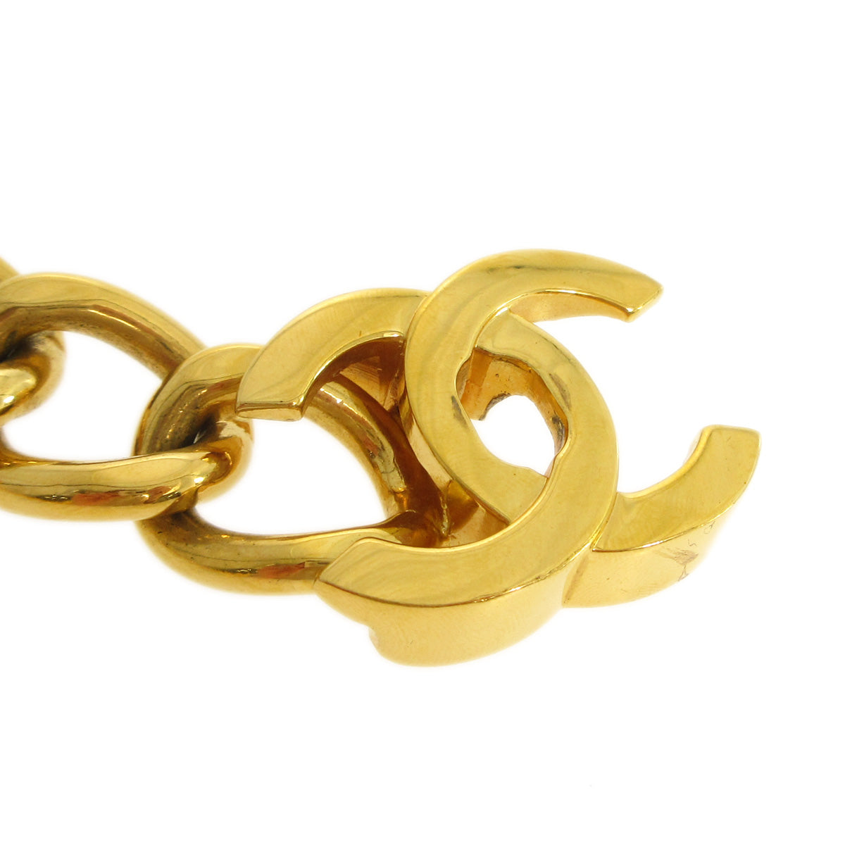 Luxury Chanel Turnlock Gold Chain Choker 95A