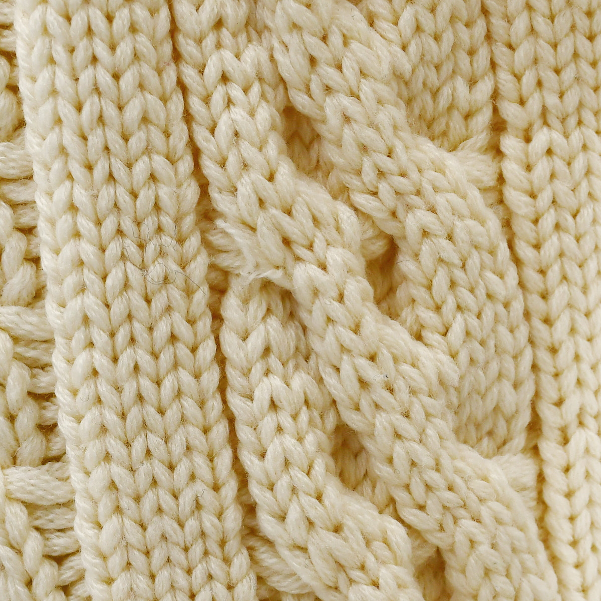 Luxury Chanel cable-knit wool long cardigan #38