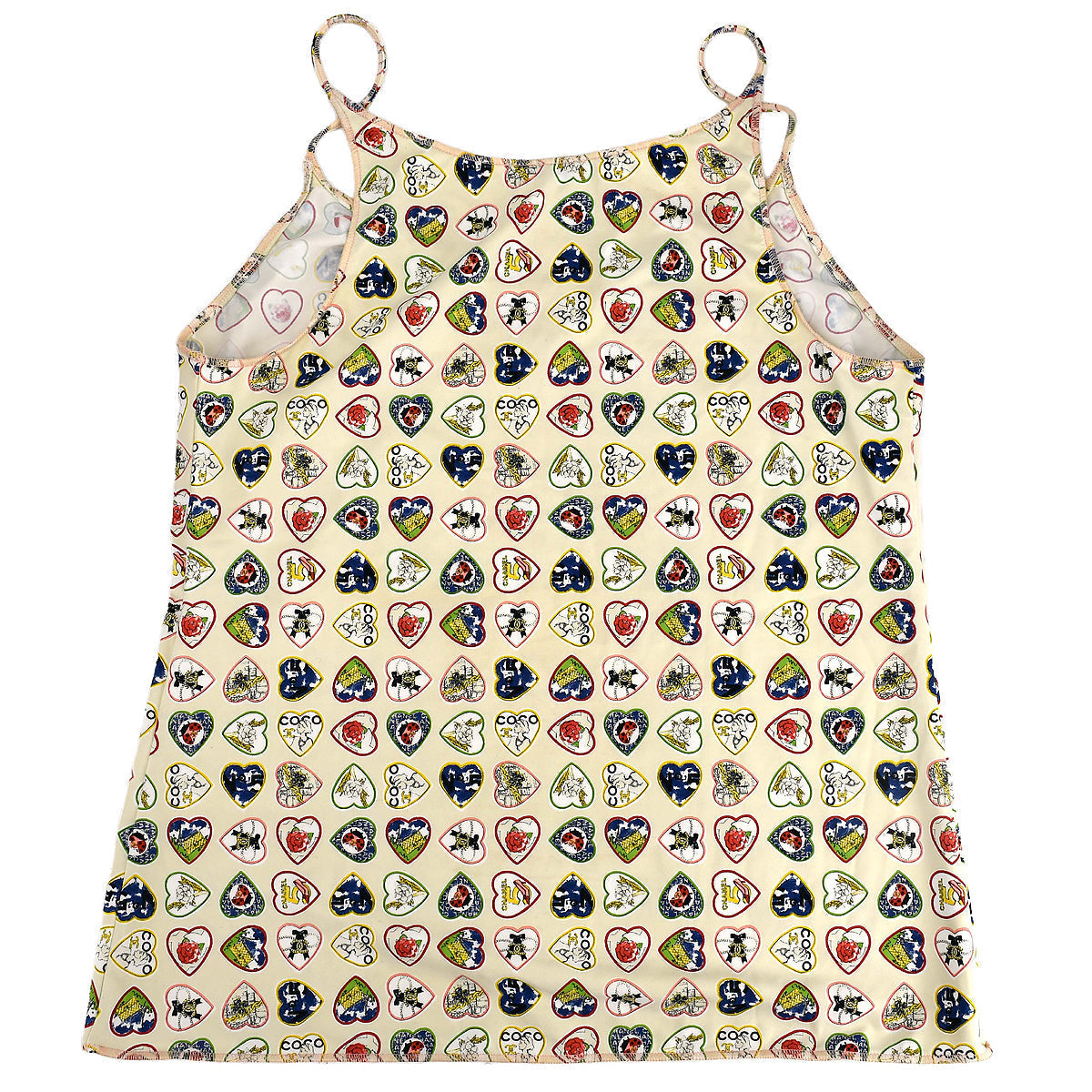 Luxury Chanel 2006 spring heart-print vest top #42