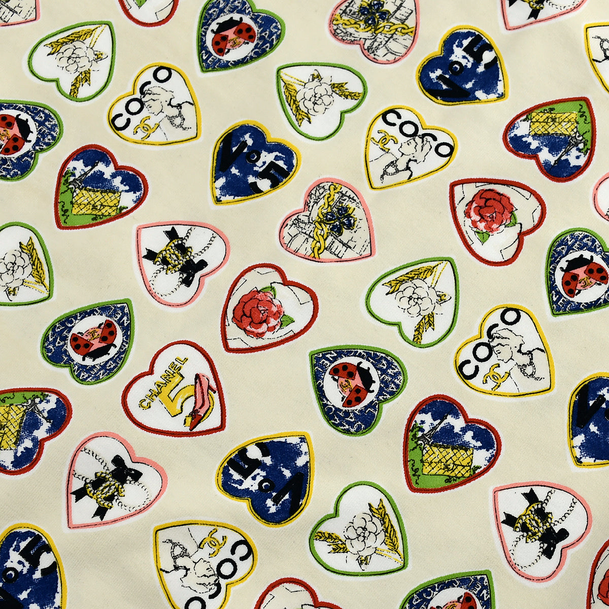 Luxury Chanel 2006 spring heart-print vest top #42