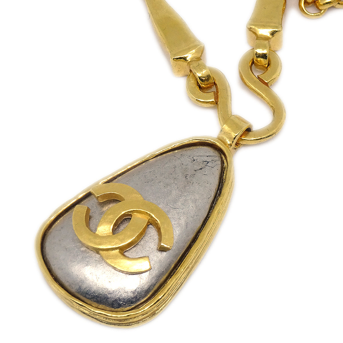Luxury Chanel Chain Pendant Necklace Gold 97A