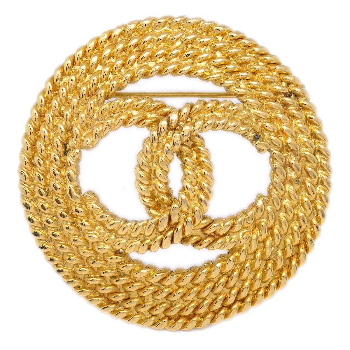 Luxury Chanel 1993 Brooch Pin Gold 28
