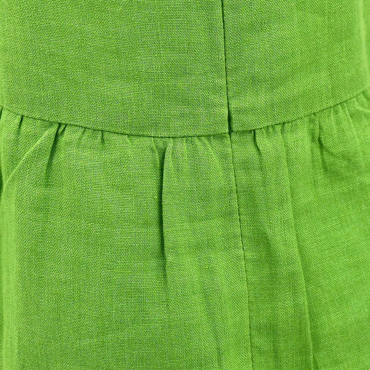 Luxury Chanel Sleeveless Dress Green