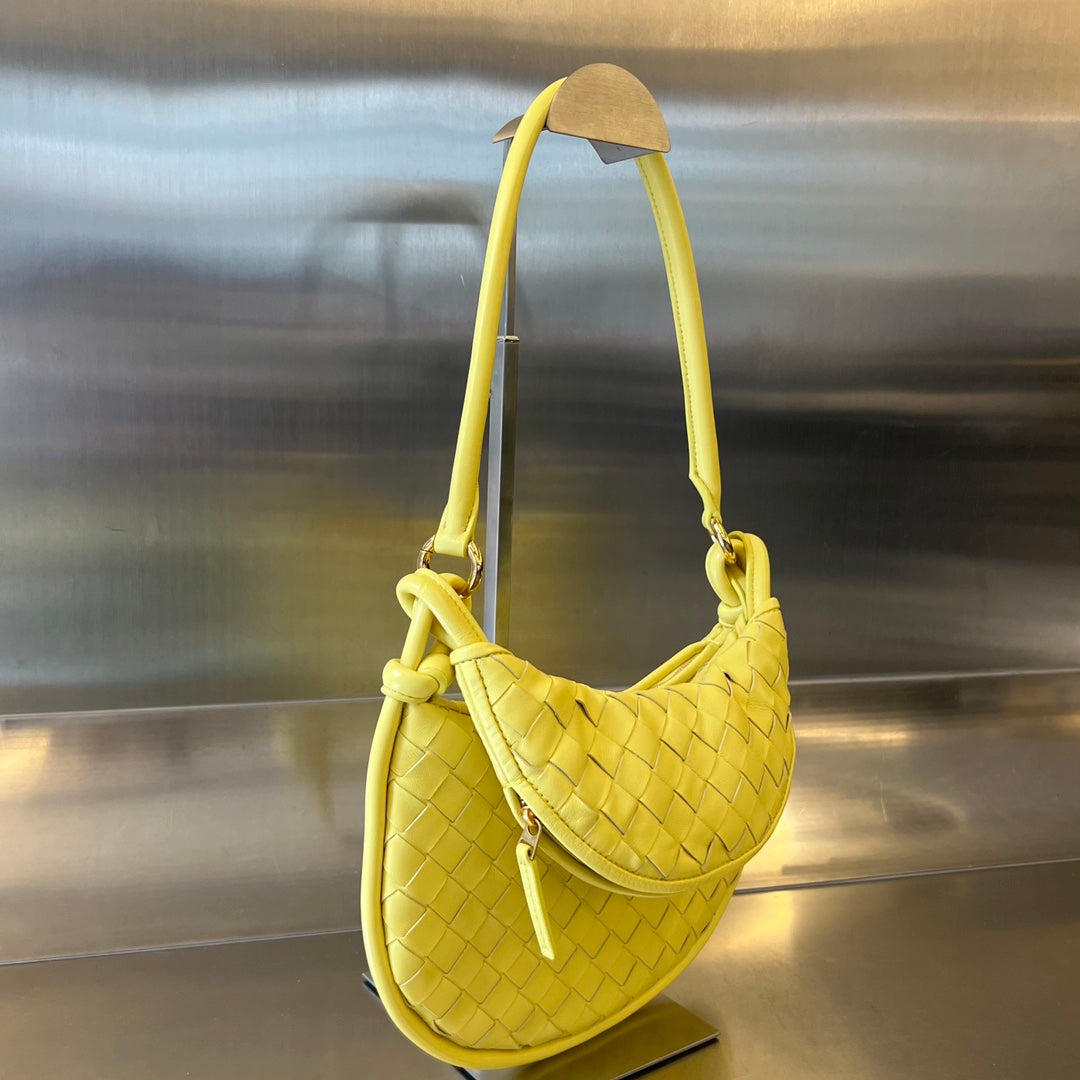 Luxury Bottega Veneta SMALL GEMELLI 24 IN SHERBERT LAMBSKIN