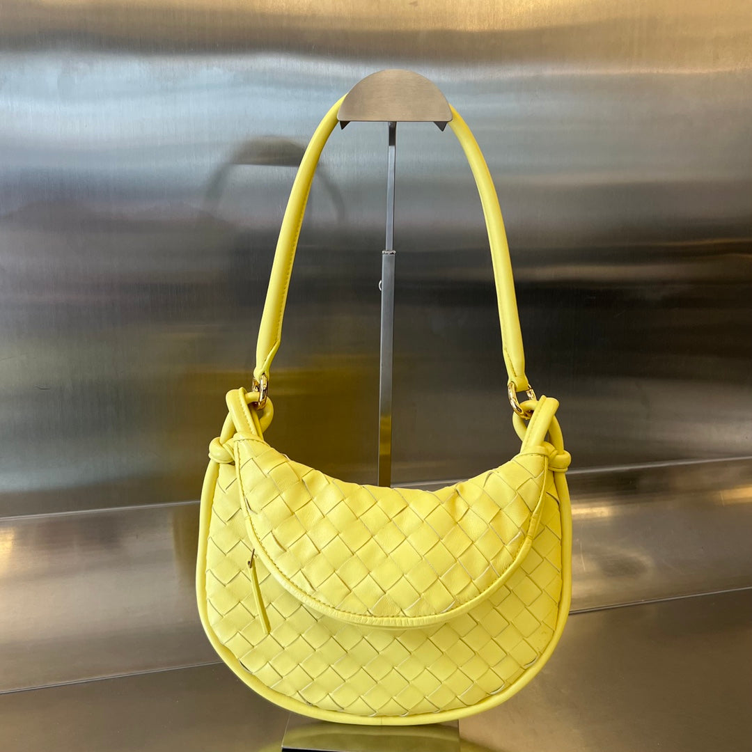 Luxury Bottega Veneta SMALL GEMELLI 24 IN SHERBERT LAMBSKIN
