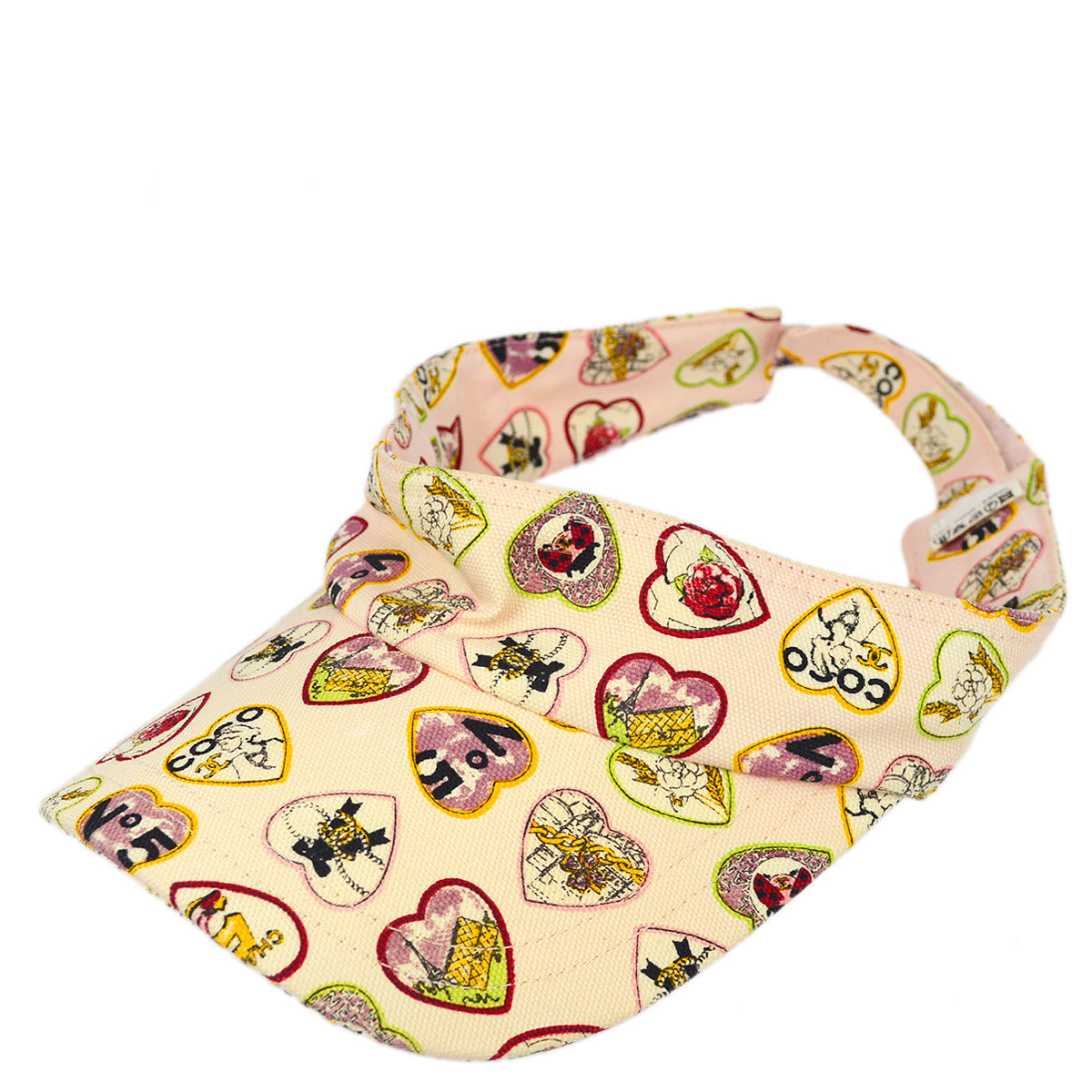 Luxury Chanel 2006 spring Valentine Visor Hat