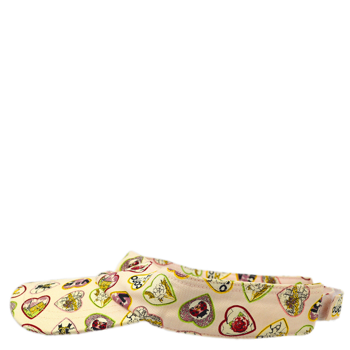 Luxury Chanel 2006 spring Valentine Visor Hat