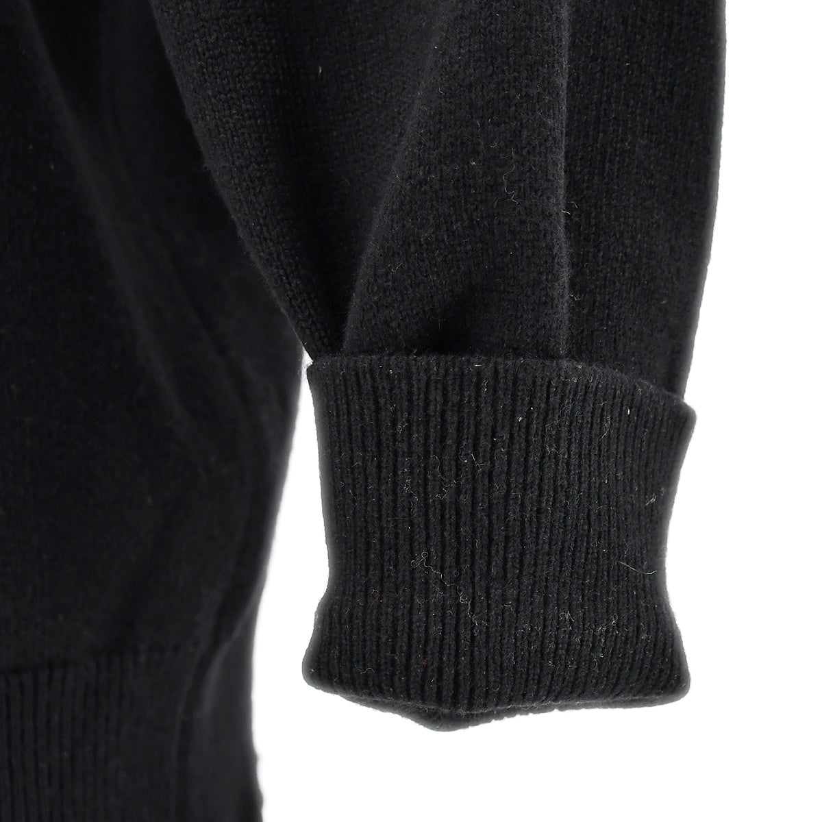 Luxury Chanel Fall 1994 CC logo cashmere jumper