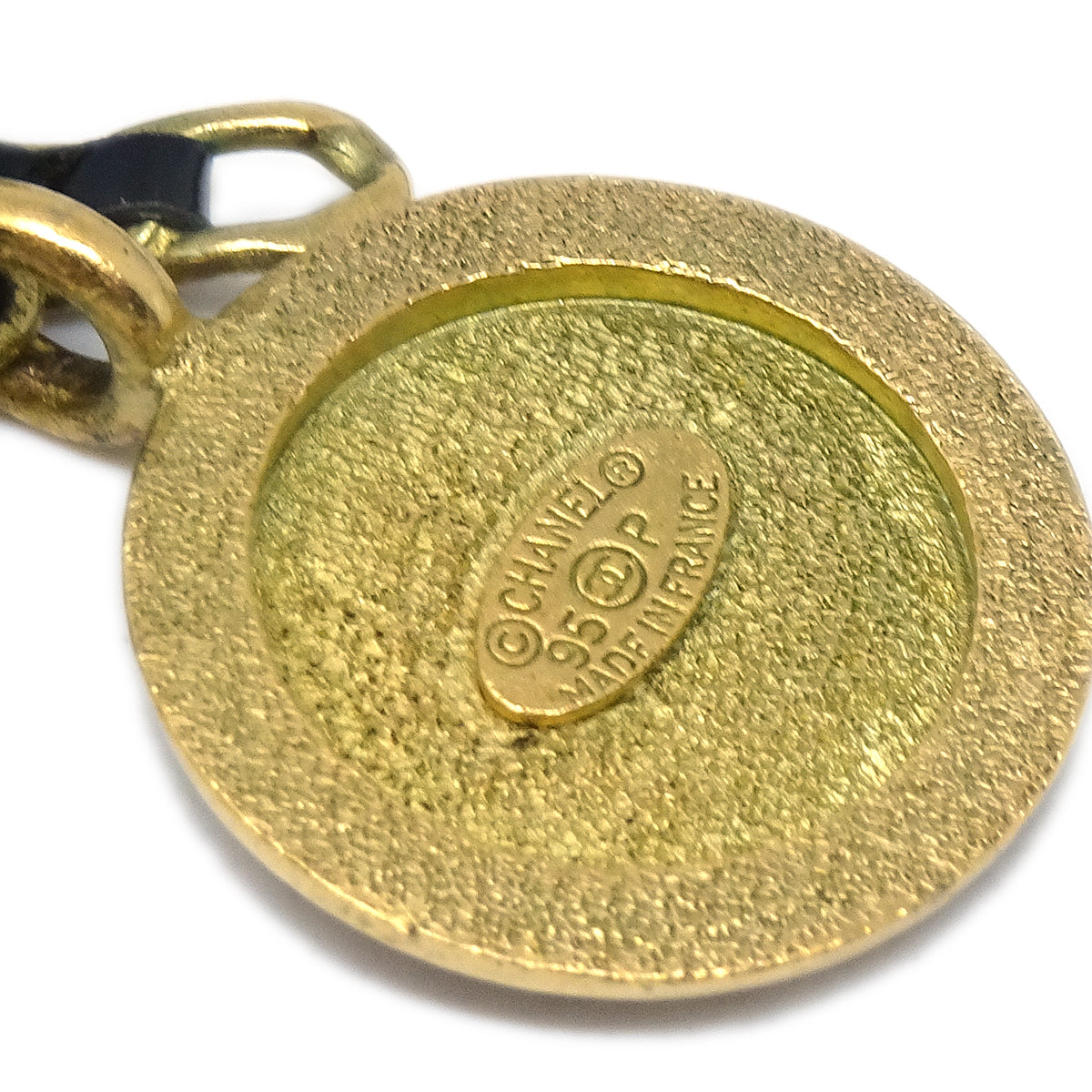Luxury Chanel 1995 Crystal & Gold Medallion Choker