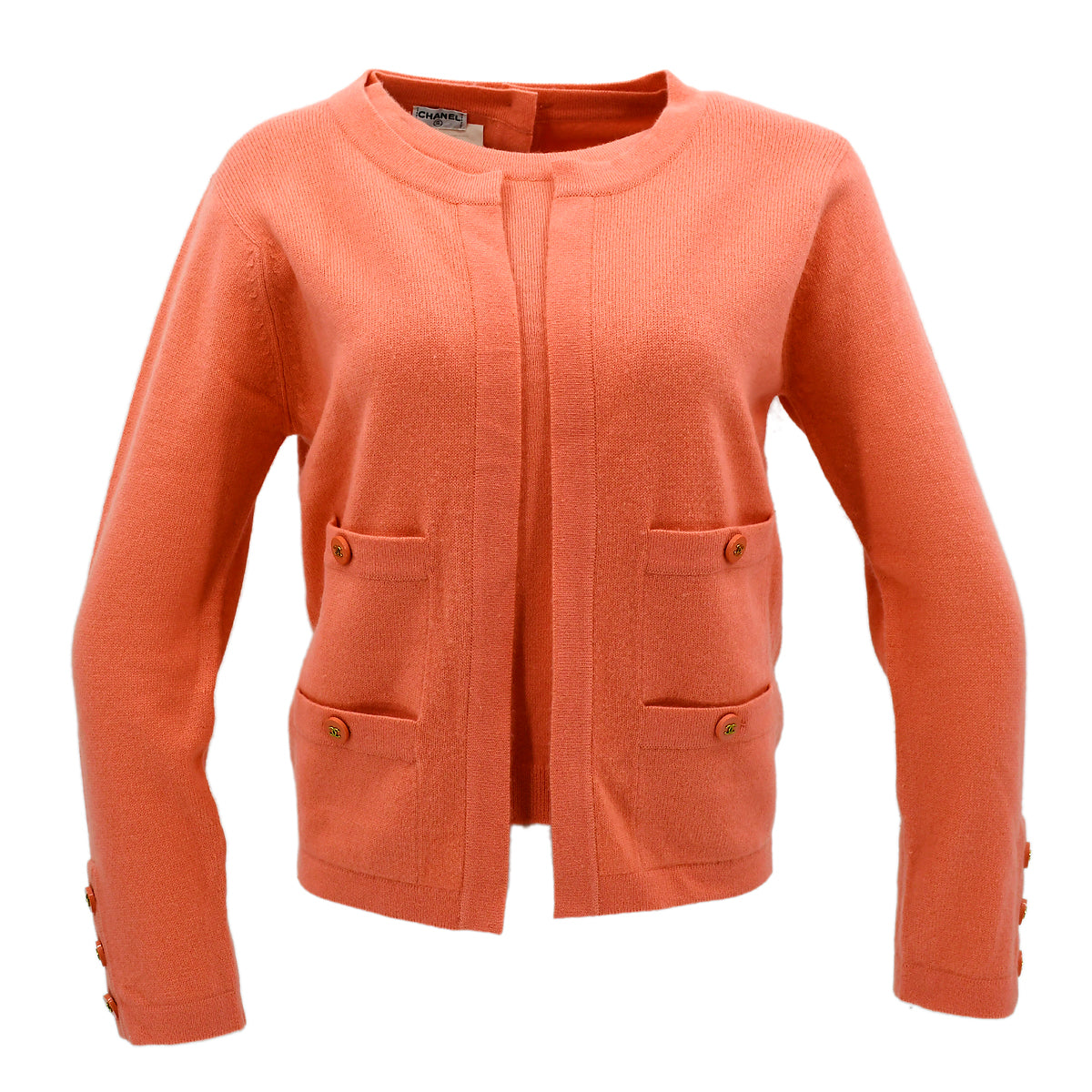 Luxury Chanel 1995 cashmere cardigan set #42