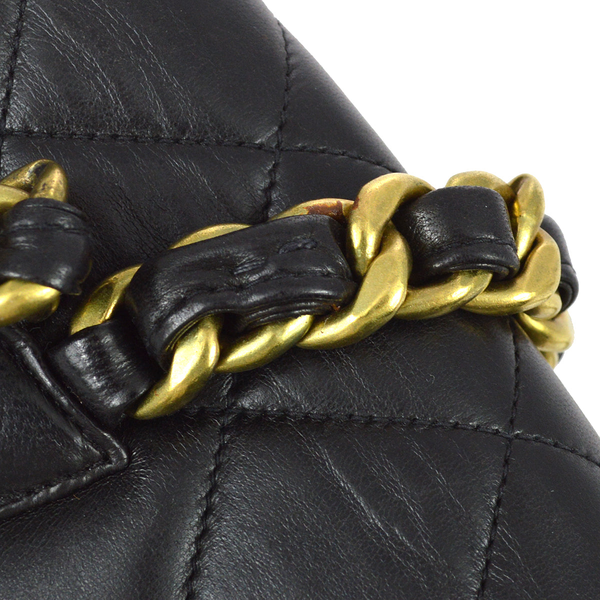 Luxury Chanel 1991-1994 Black Lambskin Small Duma Backpack