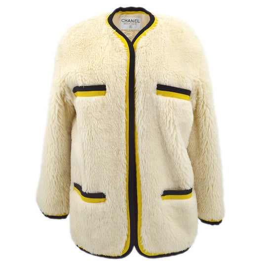 Luxury Chanel Fall 1994 alpaca-blend jacket #34