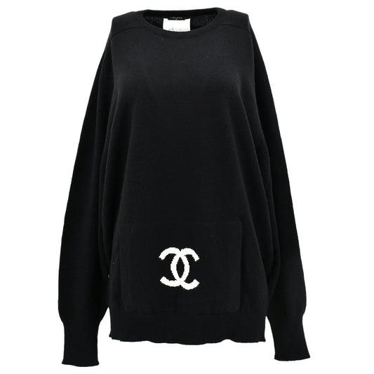 Luxury Chanel Fall 1994 CC cashmere knitted jumper #42